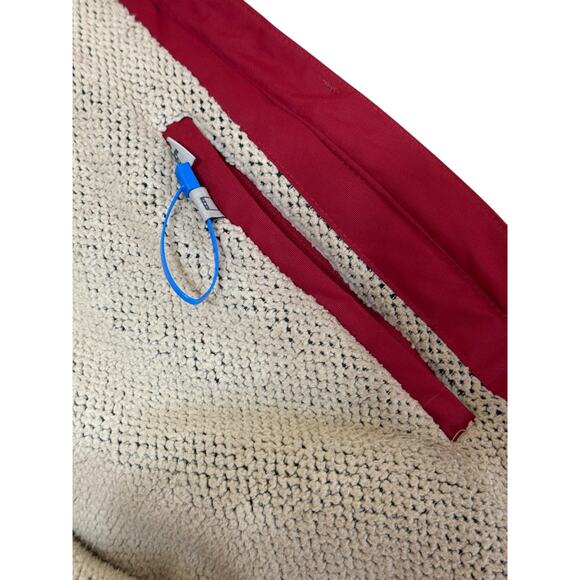 Craghoppers Anza Jacket XXL 14 Women Red Gorpcore Waterproof Hooded Wind Resist - Picture 8 of 9